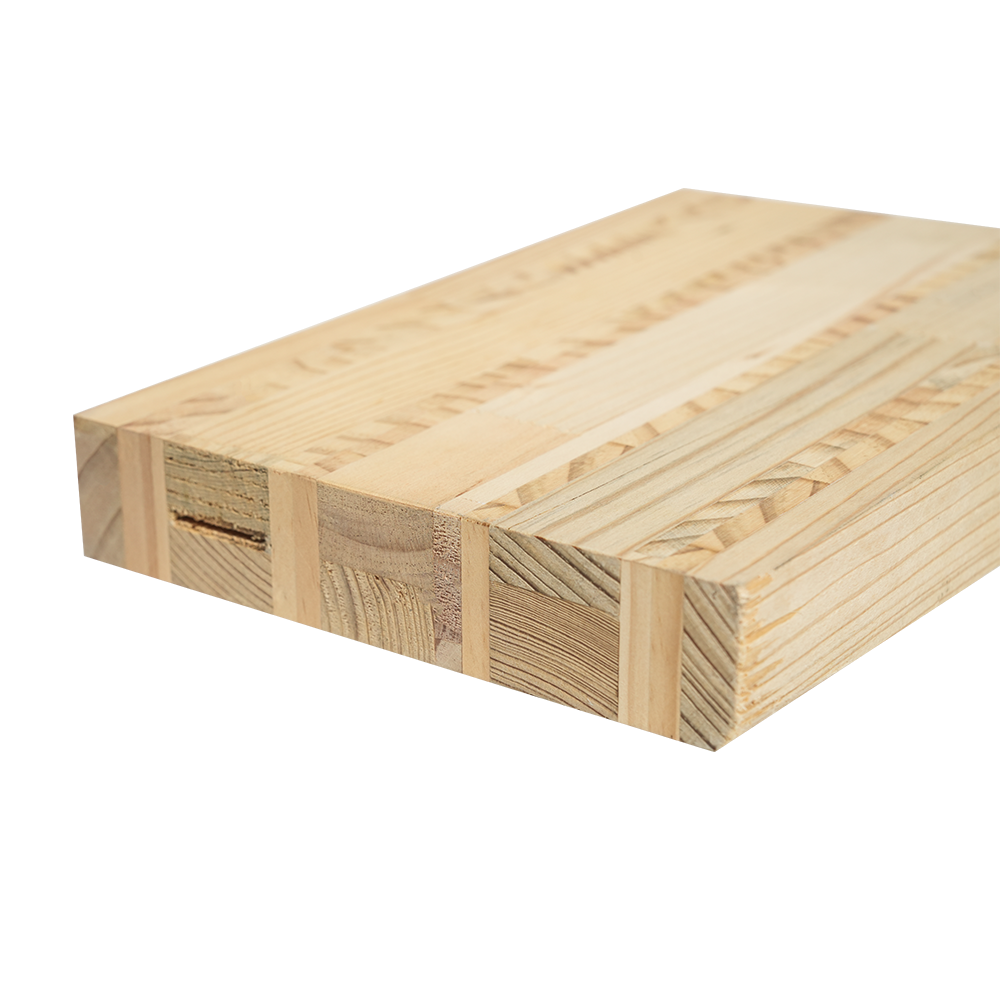 Blockbrett aus Kiefernholz